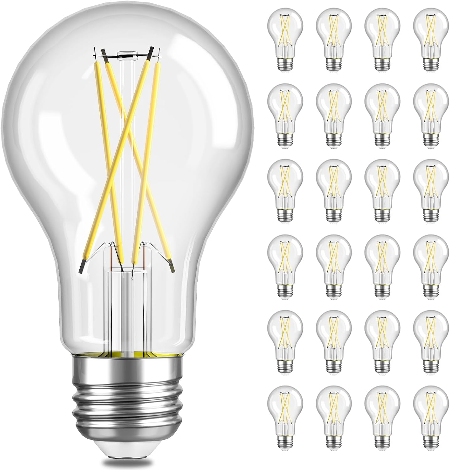 12 pack E26 LED bulbs