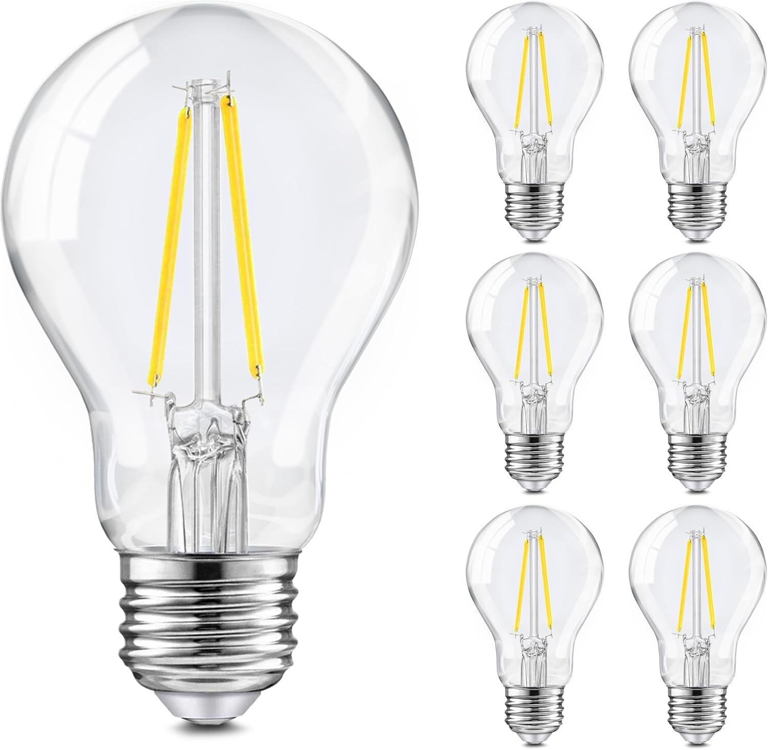 12 pack E26 LED bulbs