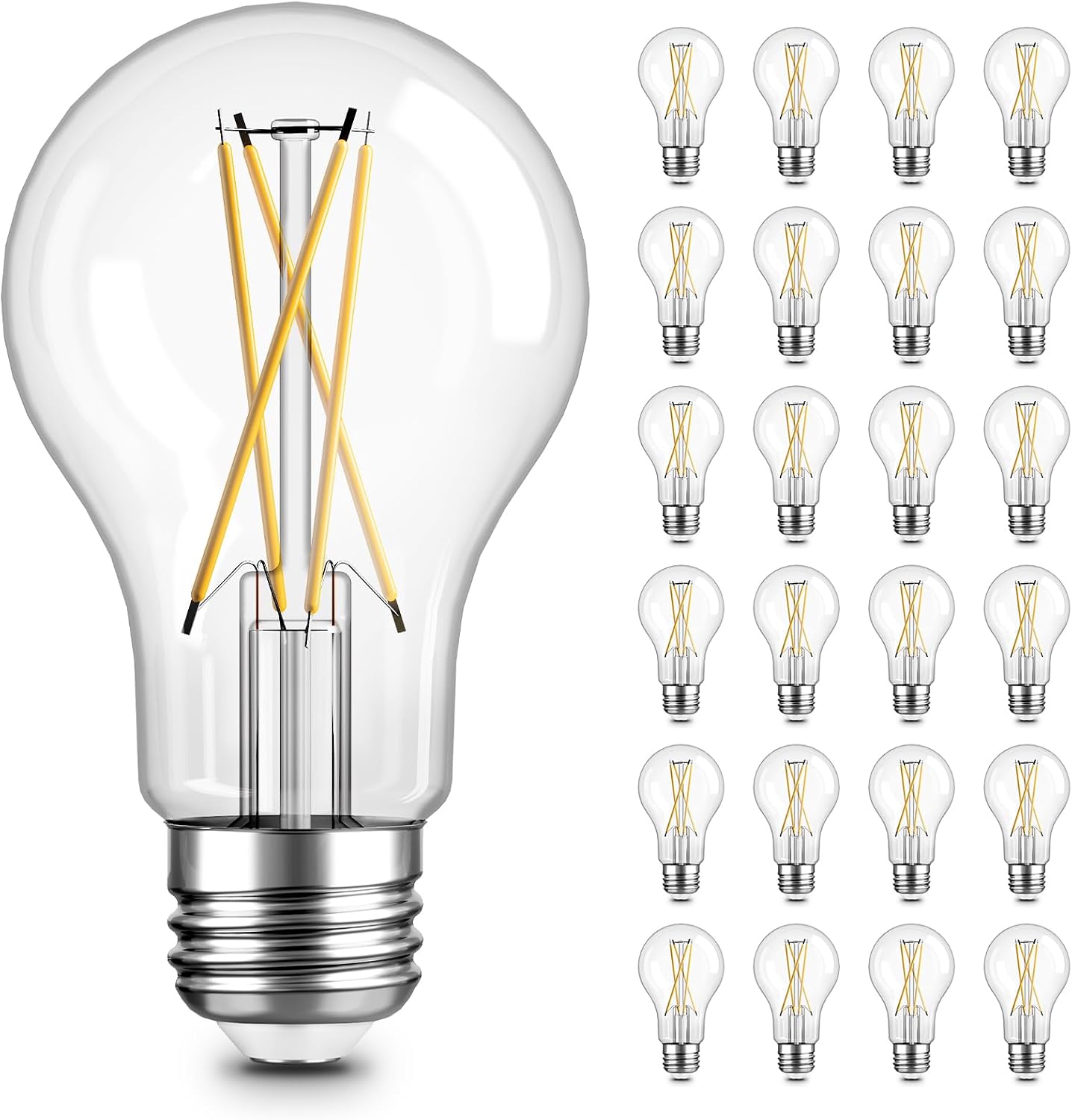 12 pack E26 LED bulbs