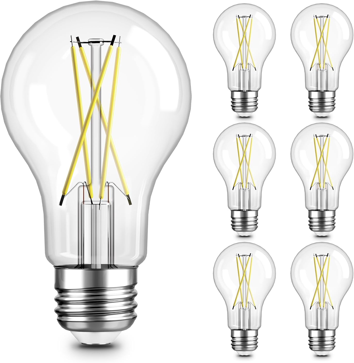 12 pack E26 LED bulbs