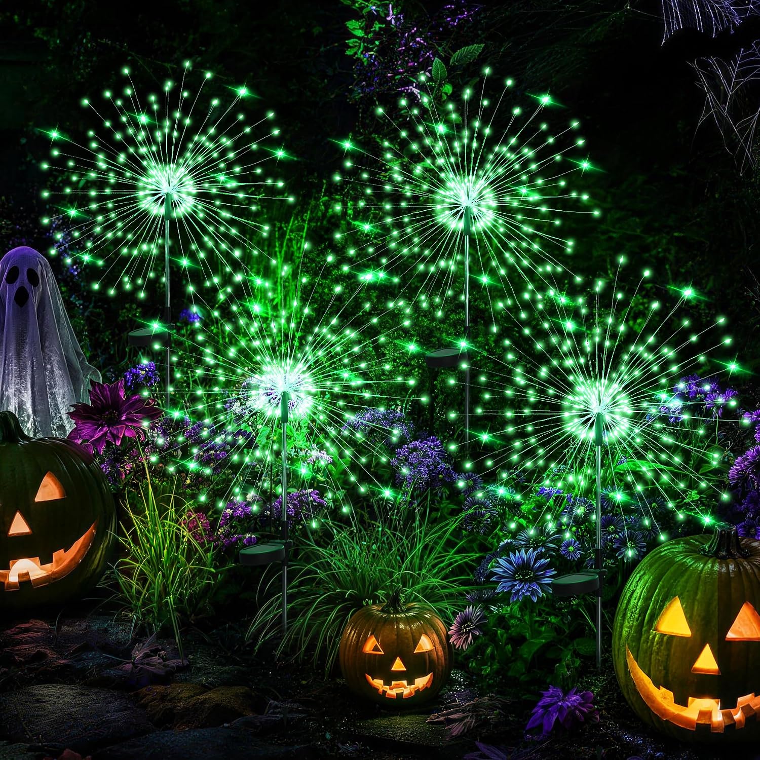 2 Pack Solar Firework Lights