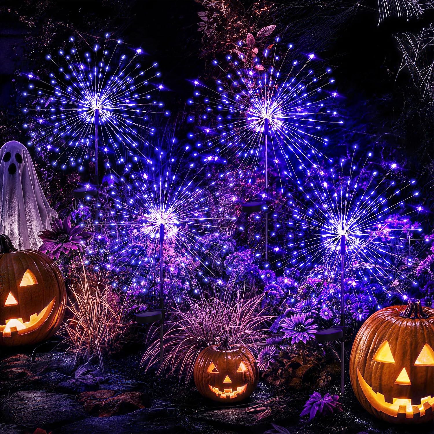 2 Pack Solar Firework Lights