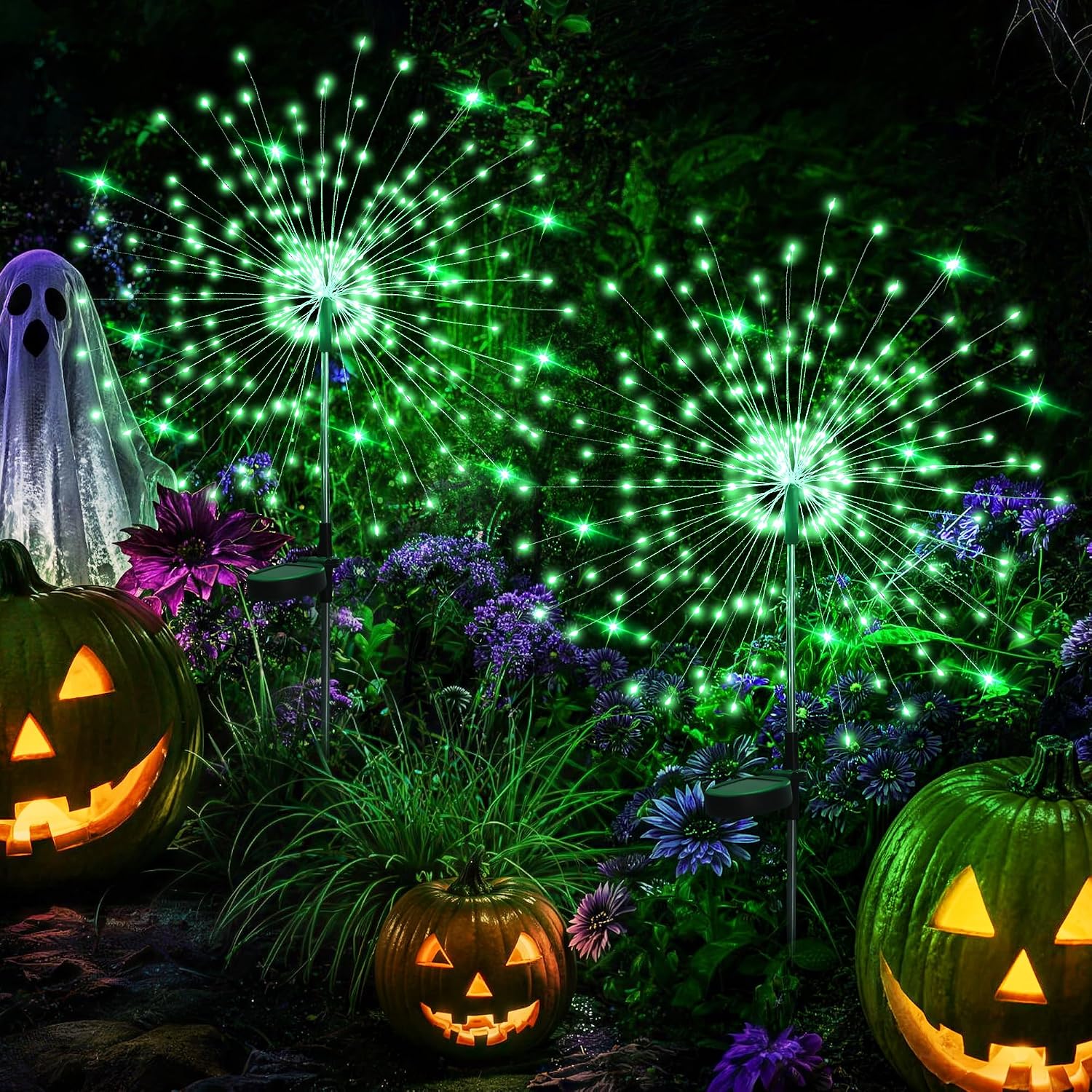 2 Pack Solar Firework Lights