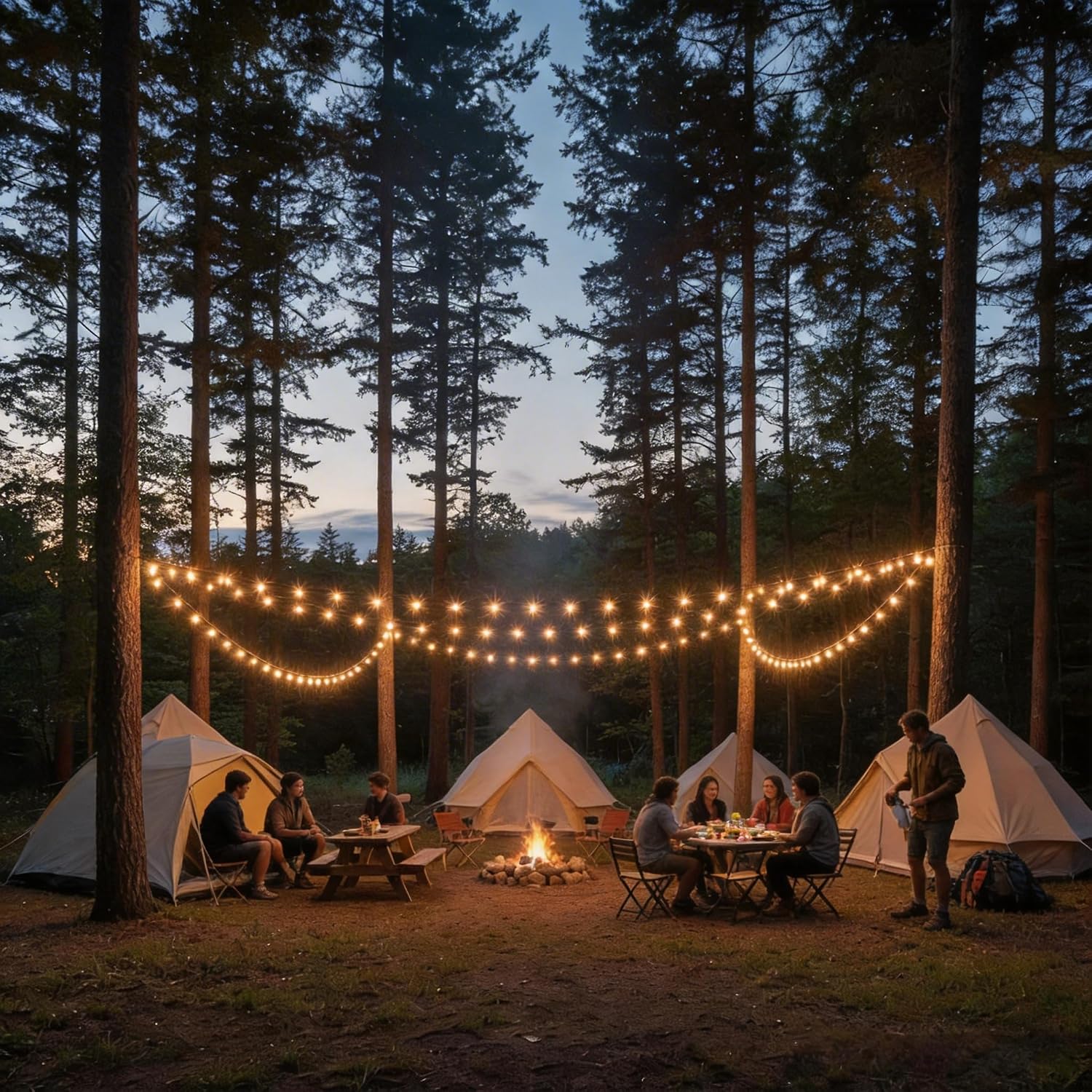 200 ft G40 string lights
