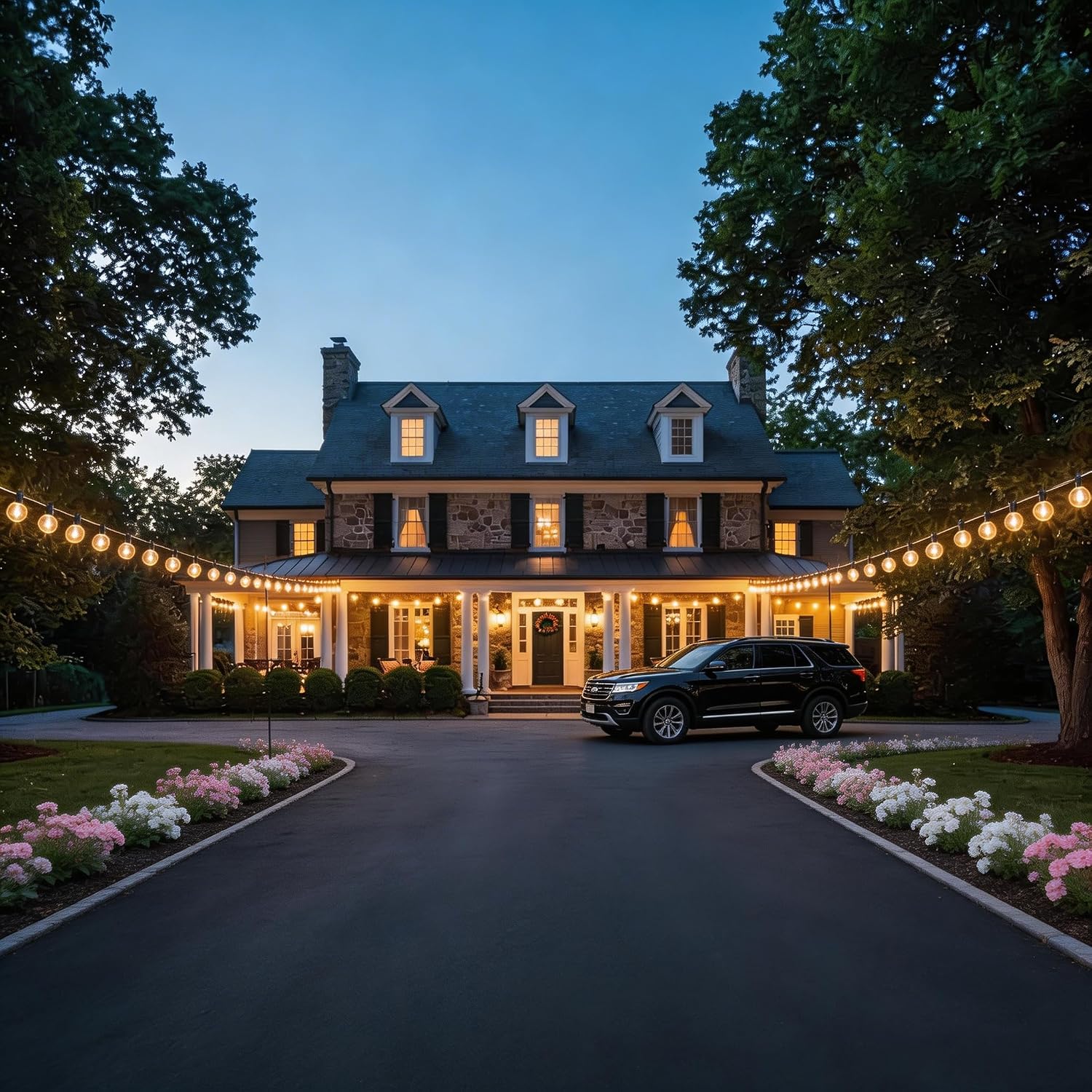 200 ft G40 string lights