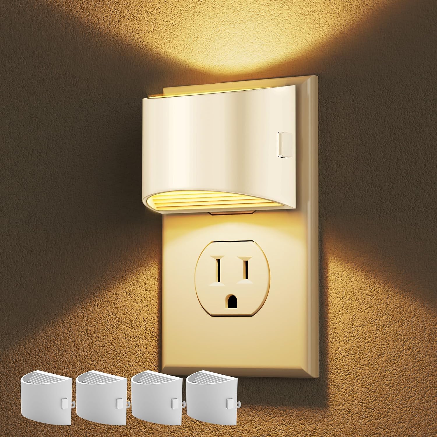 Adjustable Plug-In Night Light 3000K
