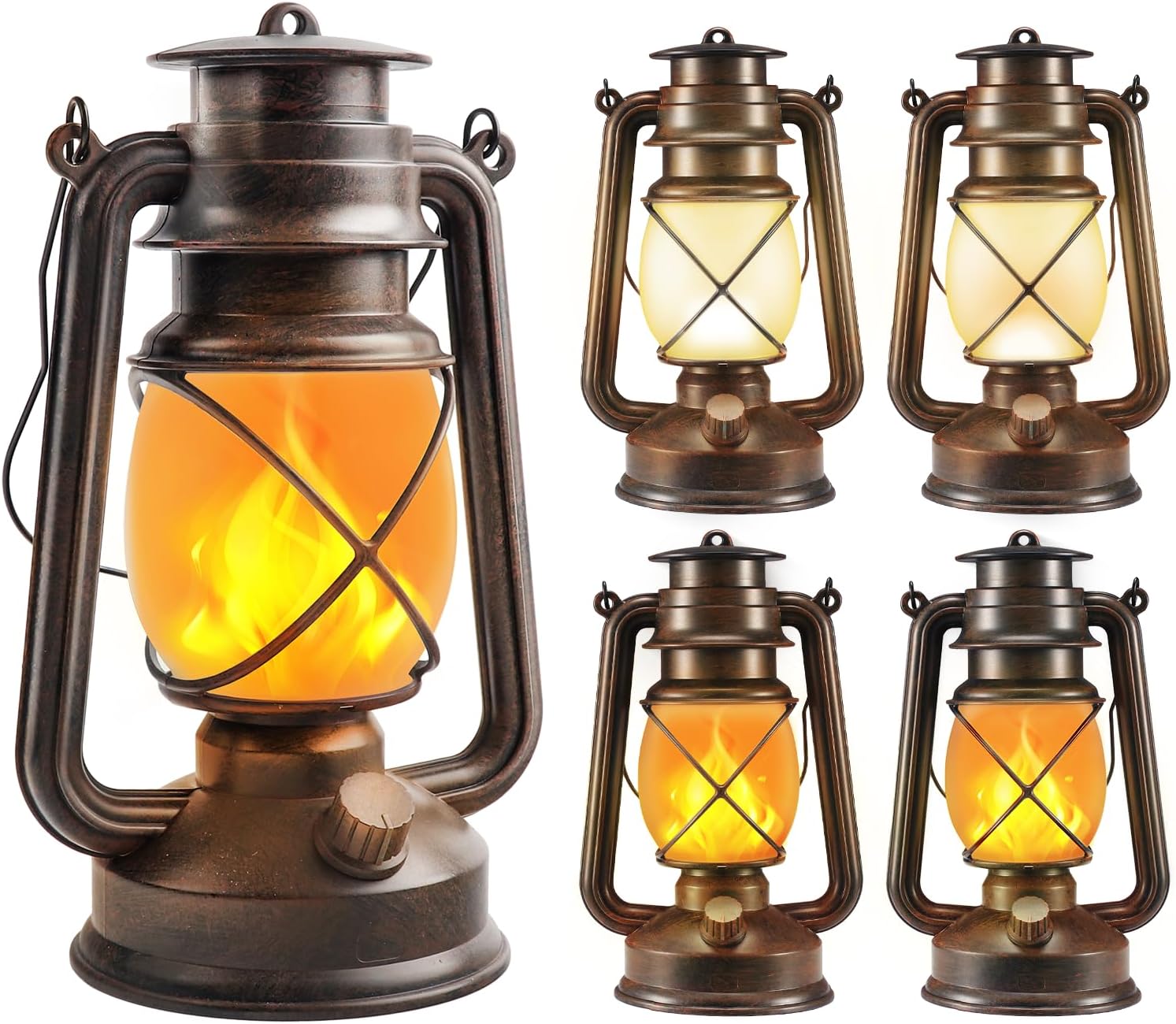 Battery Vintage Lanterns Remote