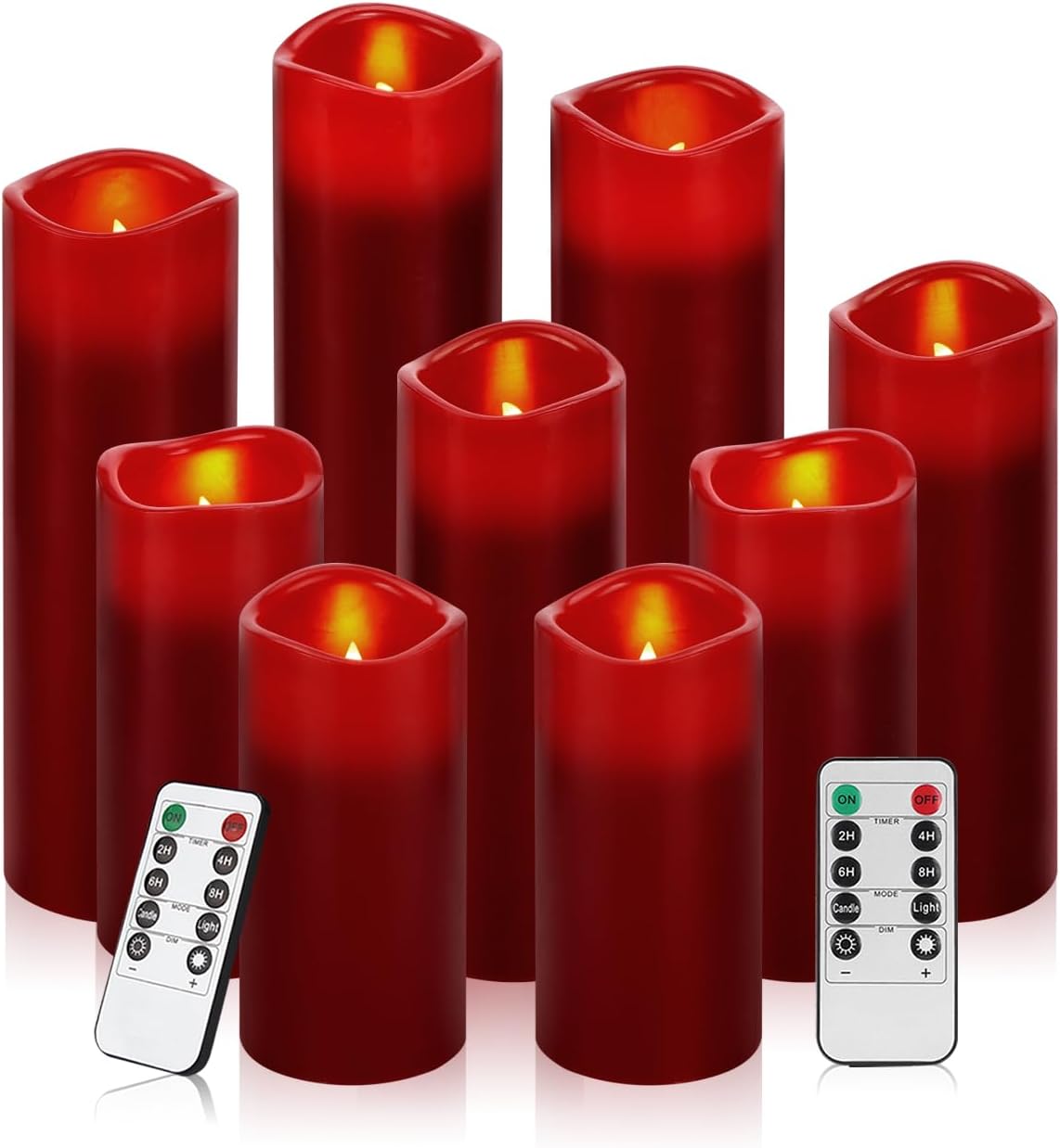 Real Wax Flameless Candles