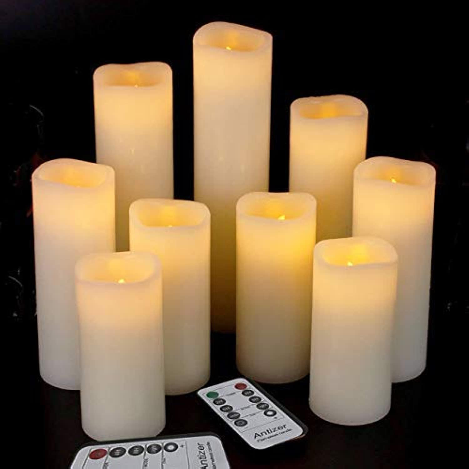 Real Wax Flameless Candles